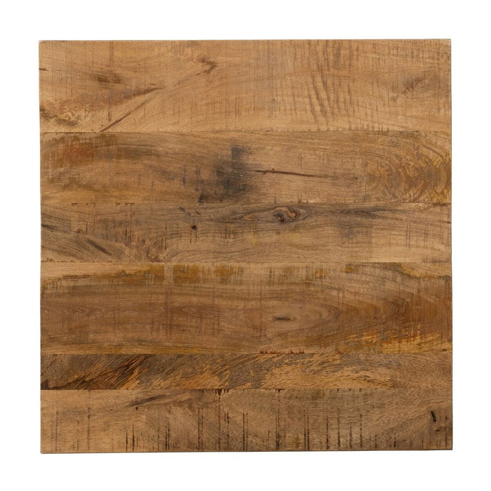 Table top Pătrat Bej Lemn de mango 60 x 60 x 3 cm