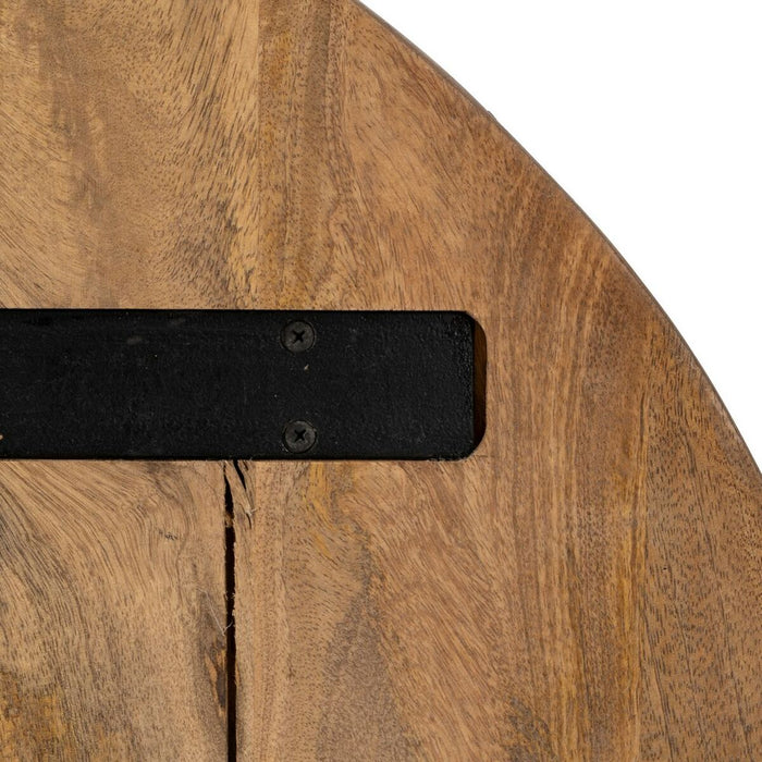 Table top Rotund Bej Lemn de mango 80 x 80 x 3 cm