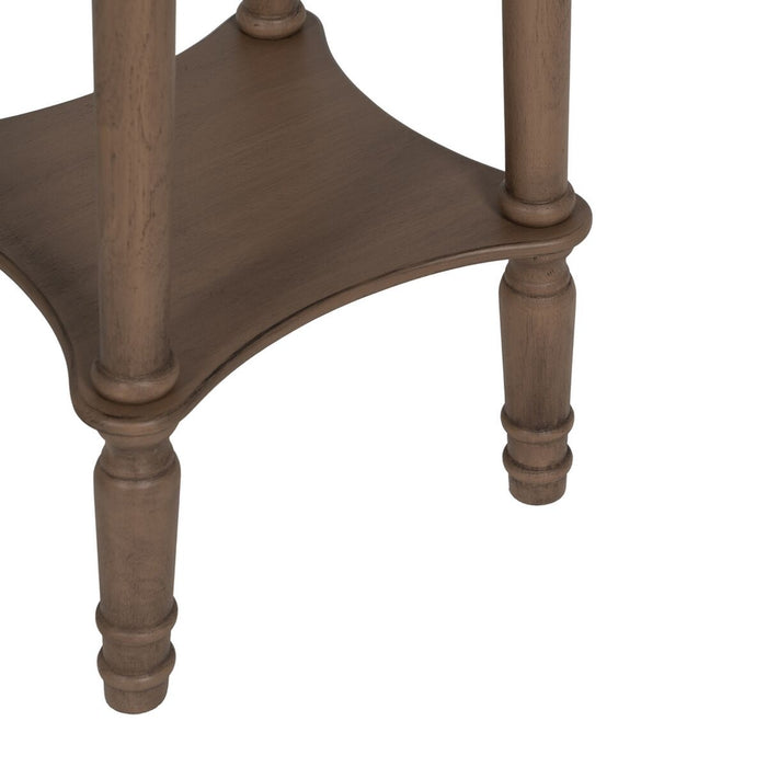Măsuță Laterală Maro lemn de pin Lemn MDF 40 x 40 x 66 cm