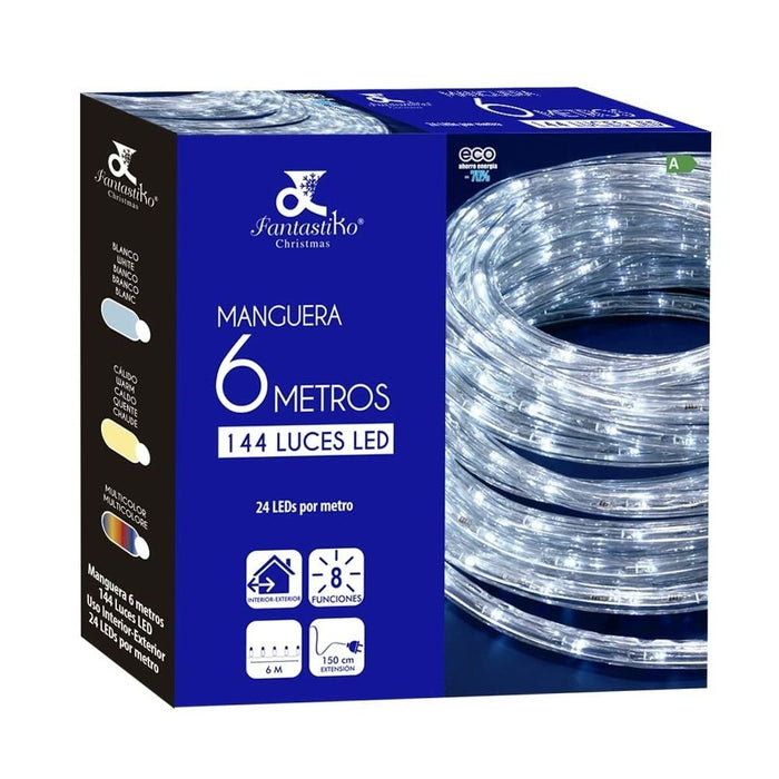 Fâșie de lumini LED Alb Crăciun 1,5 m