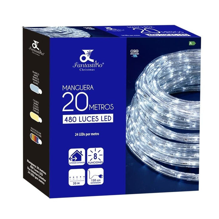 Fâșie de lumini LED Alb Crăciun 1,5 m