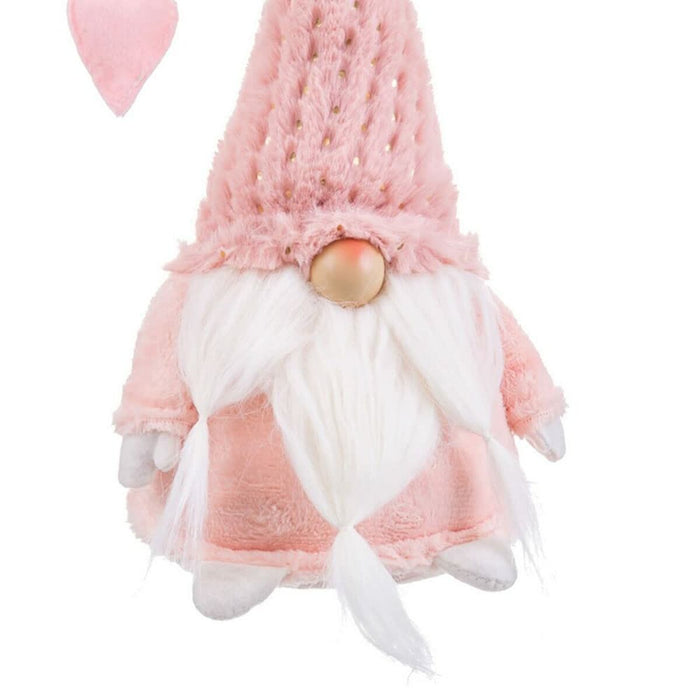 Ornament de Crăciun Roz Polirășină Nisip Polyfoam Țesătură 12 x 13 x 28 cm