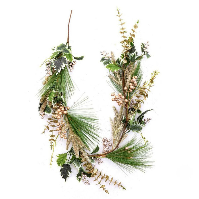 Ghirlandă de Crăciun Multicolor Șampanie 150 cm