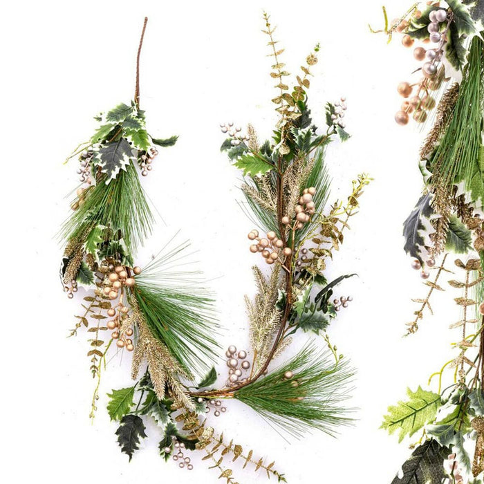 Ghirlandă de Crăciun Multicolor Șampanie 150 cm