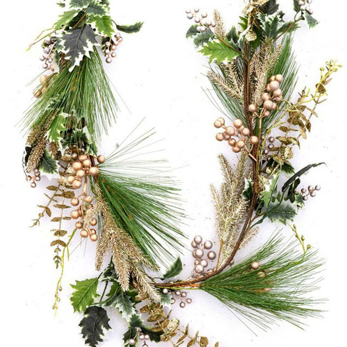 Ghirlandă de Crăciun Multicolor Șampanie 150 cm