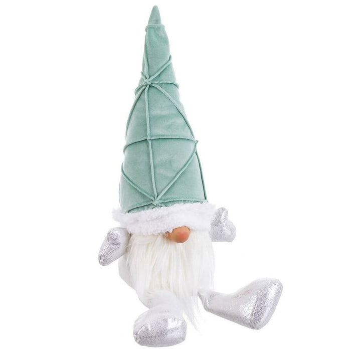 Ornament de Crăciun Multicolor Turquoise Nisip Țesătură 18 x 13 x 47 cm