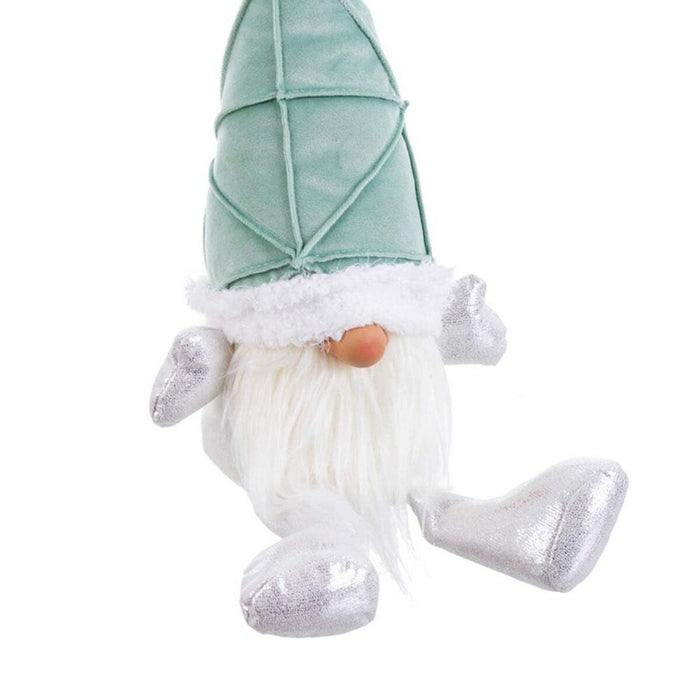 Ornament de Crăciun Multicolor Turquoise Nisip Țesătură 18 x 13 x 47 cm