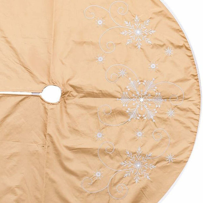 Covoraș pentru bradul de crăciun Țesătură 120 x 120 cm