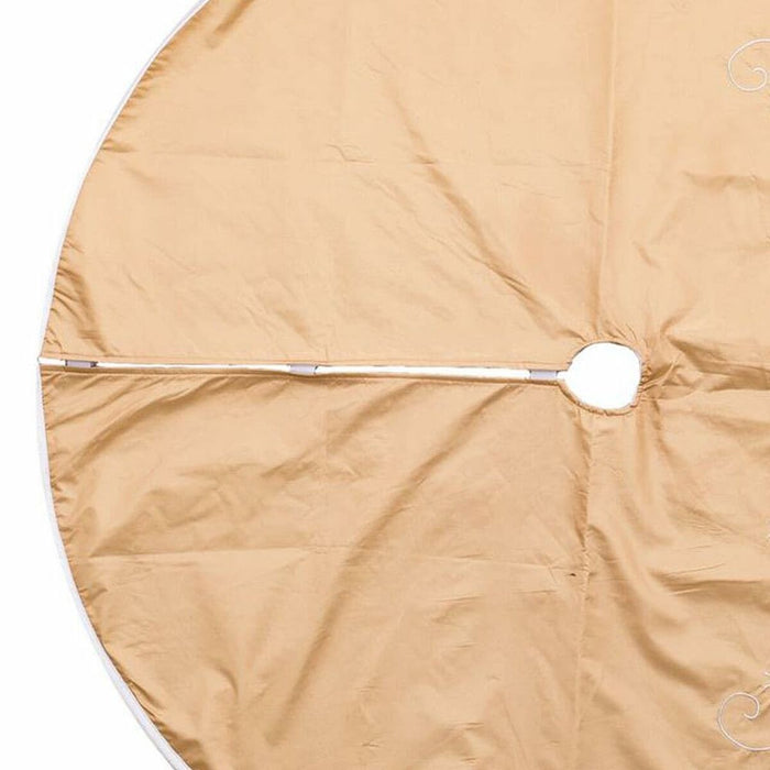 Covoraș pentru bradul de crăciun Țesătură 120 x 120 cm