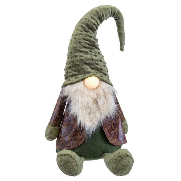 Ornament de Crăciun Verde Plastic Țesătură 26 x 18 x 70 cm