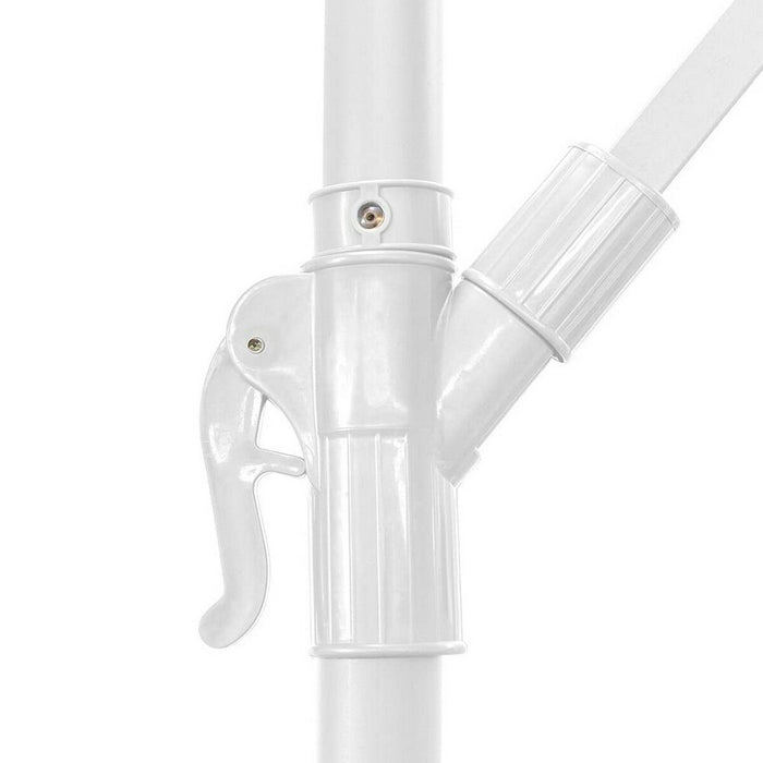 Slunečník Alba Aluminiu Alb 300 cm