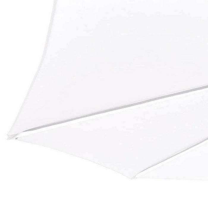 Slunečník Alba Aluminiu Alb 300 cm