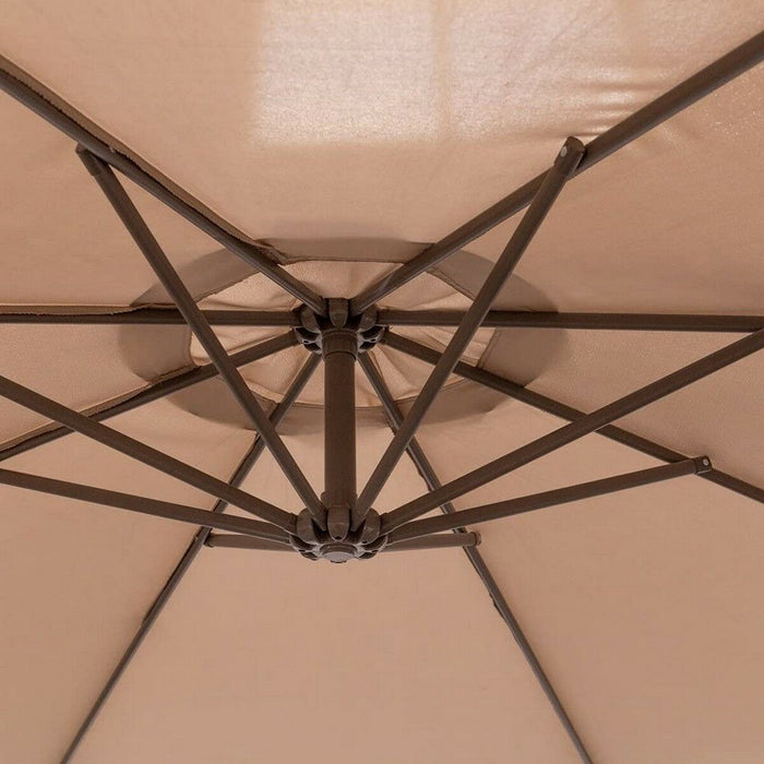 Slunečník Tessa Gri Maroniu Aluminiu 300 cm