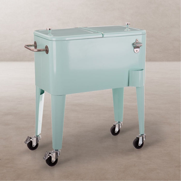 Frigider Portabil Fresh Verde Metal Oțel polipropilenă 74 x 43 x 80 cm