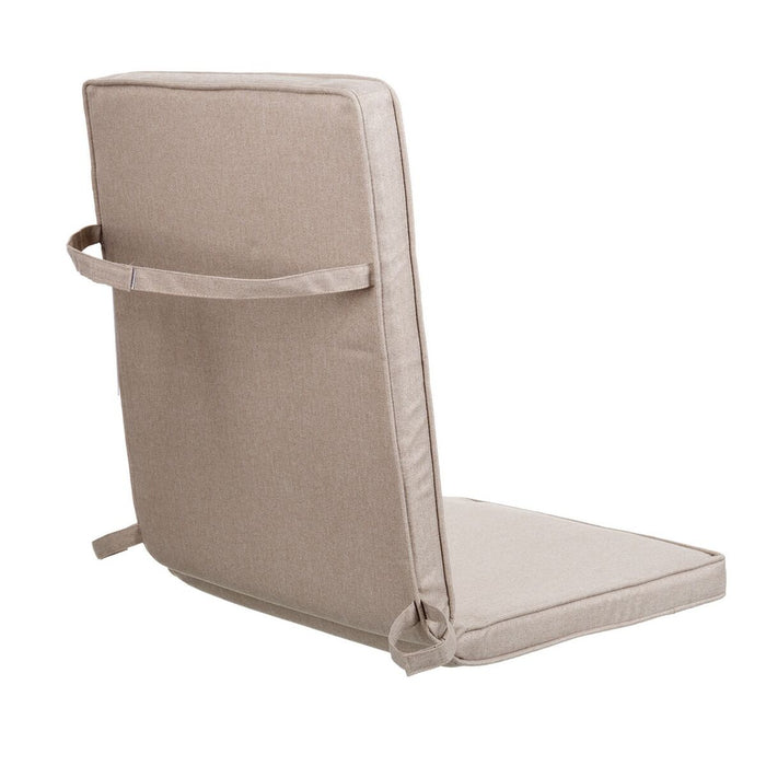 Pernă de scaun Bej 123 x 48 x 4 cm