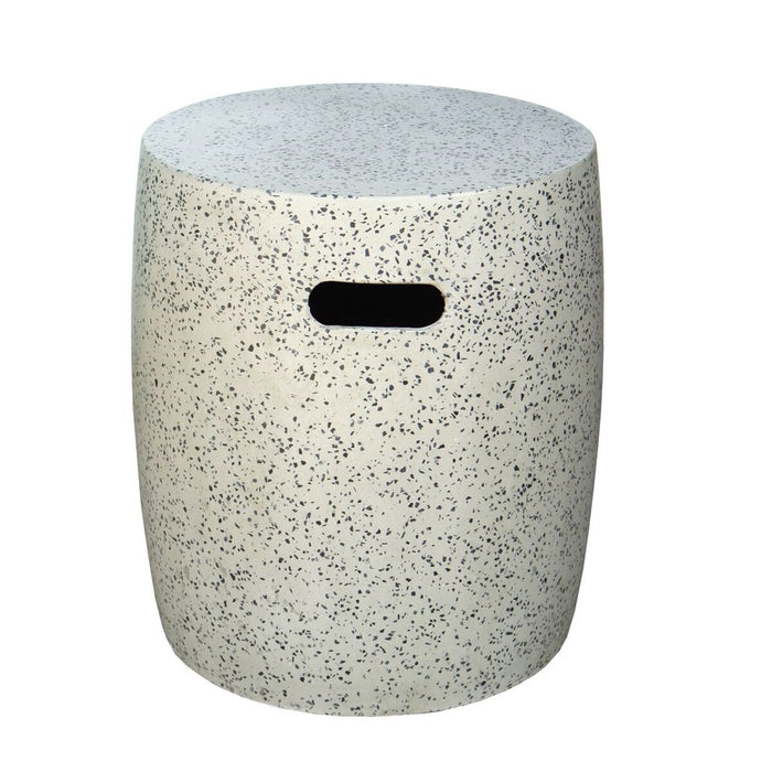 Taburet Terrazzo Negru 40 x 40 x 45 cm