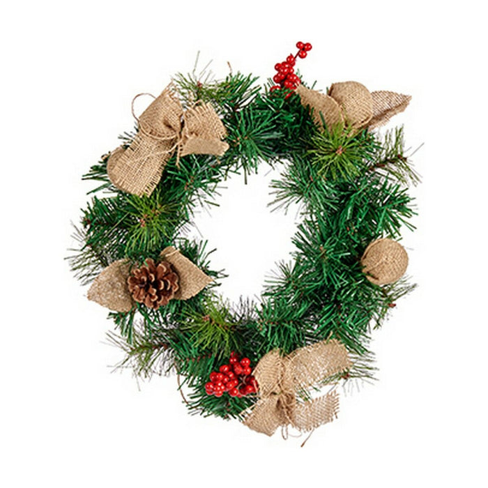 Coroană de Crăciun Ananași Inele penis Roșu Maro Verde 30 x 13 x 30 cm