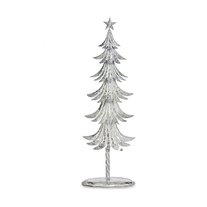 Pom de Crăciun 20 x 58 x 13 cm Metal Alb