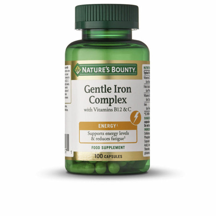 Supliment Alimentar Nature's Bounty Gentle Iron Complex Fier 100 Unități