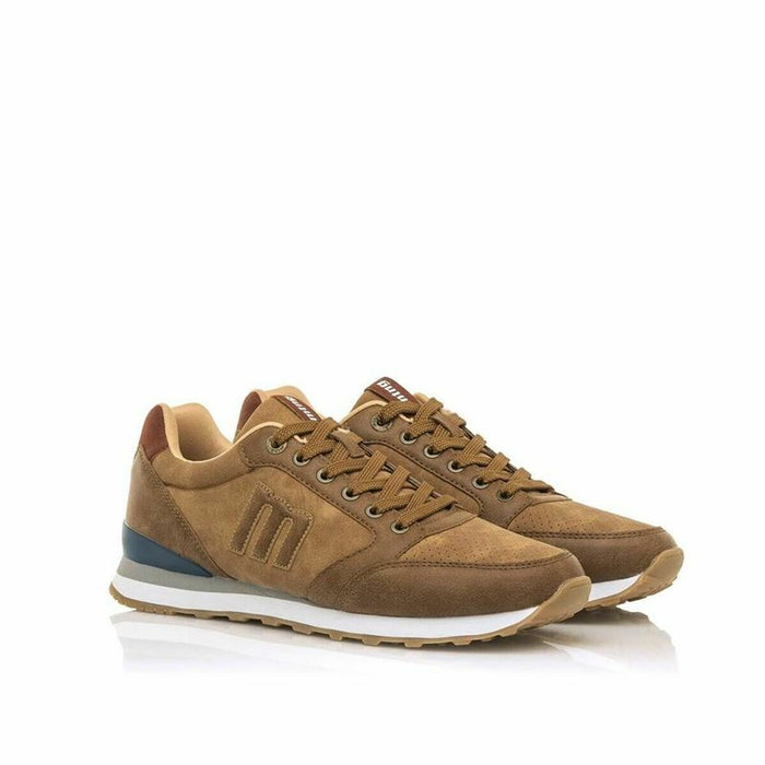 Adidași Casual Bărbați Mustang Attitude Karelu Piele Maro Deschis