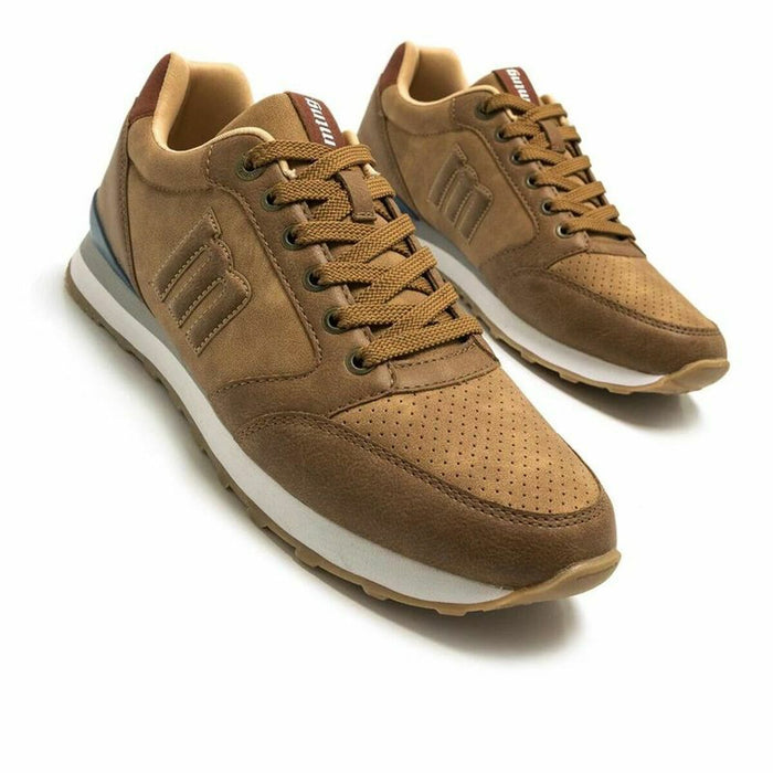 Adidași Casual Bărbați Mustang Attitude Karelu Piele Maro Deschis