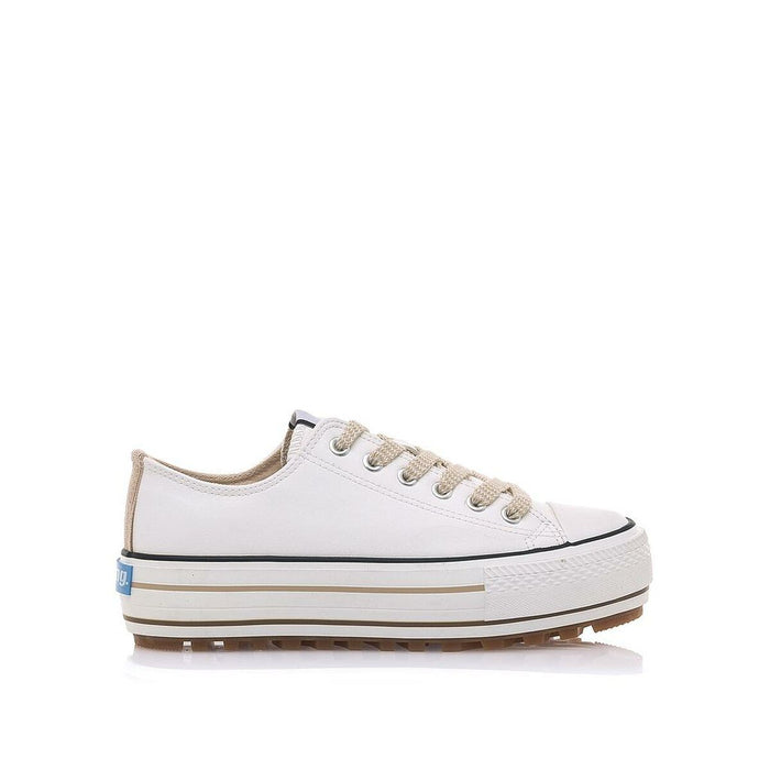 Pantofi sport pentru femei Mustang ACTIO PU 60303 C54932 Alb