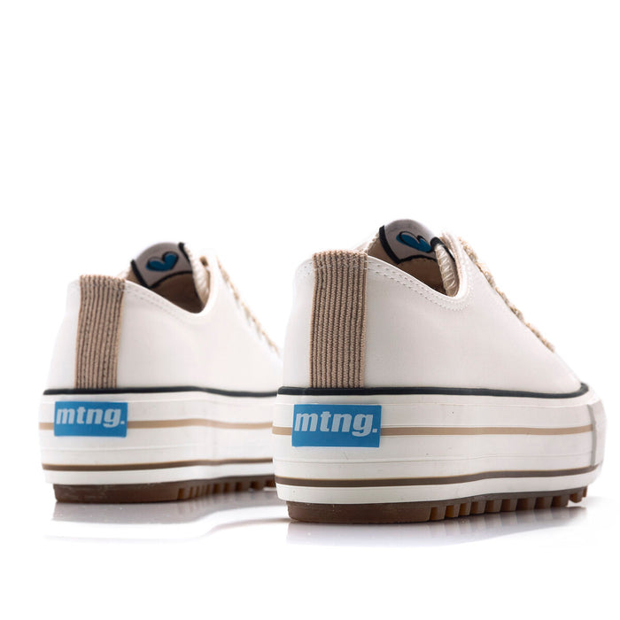 Pantofi sport pentru femei Mustang ACTIO PU 60303 C54932 Alb