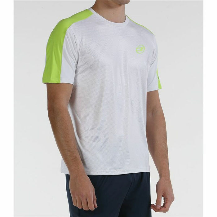 Tricou cu Mânecă Scurtă Bărbați Bullpadel Alb Bărbați
