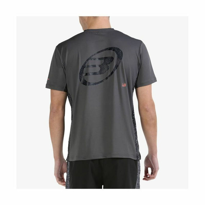Tricou Sport cu Mânecă Scurtă Bullpadel Mixta Padel Gri închis