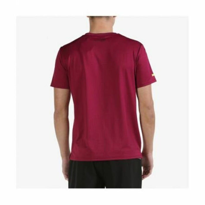 Tricou cu Mânecă Scurtă Bărbați Bullpadel Litis Fucsia Bărbați