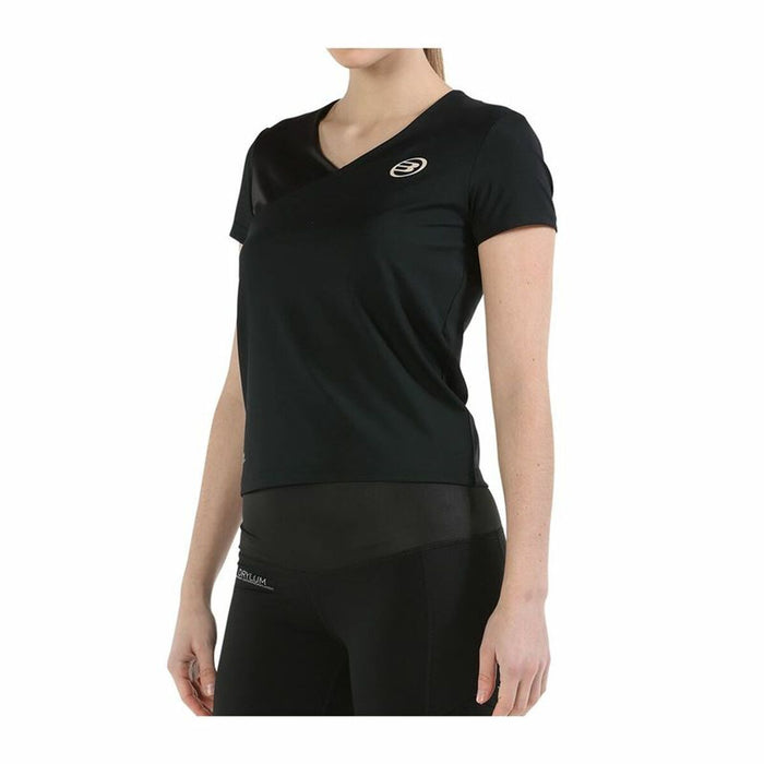 Tricou cu Mânecă Scurtă Femei Bullpadel Pital Negru