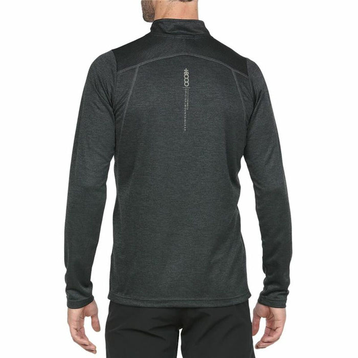 Tricou cu Mânecă Lungă Bărbați +8000 Abobe 184 Negru