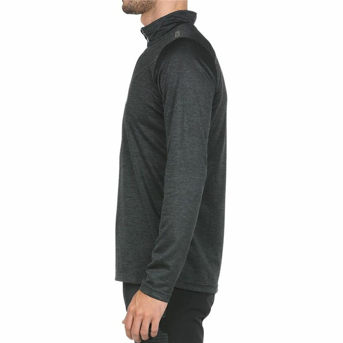 Tricou cu Mânecă Lungă Bărbați +8000 Abobe 184 Negru