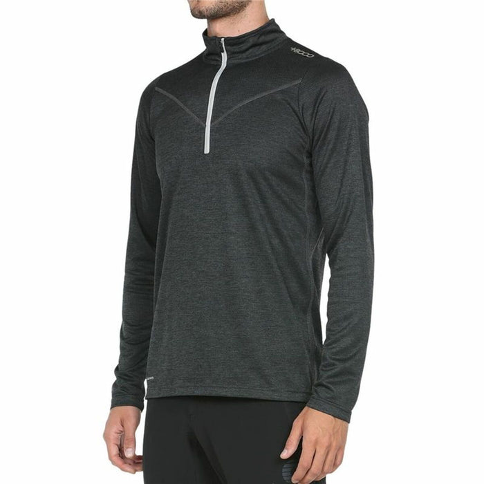 Tricou cu Mânecă Lungă Bărbați +8000 Abobe 184 Negru