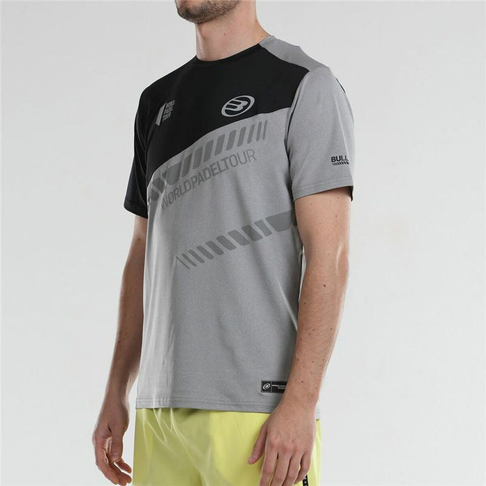 Tricou cu Mânecă Scurtă Bărbați Bullpadel Lucio Gri