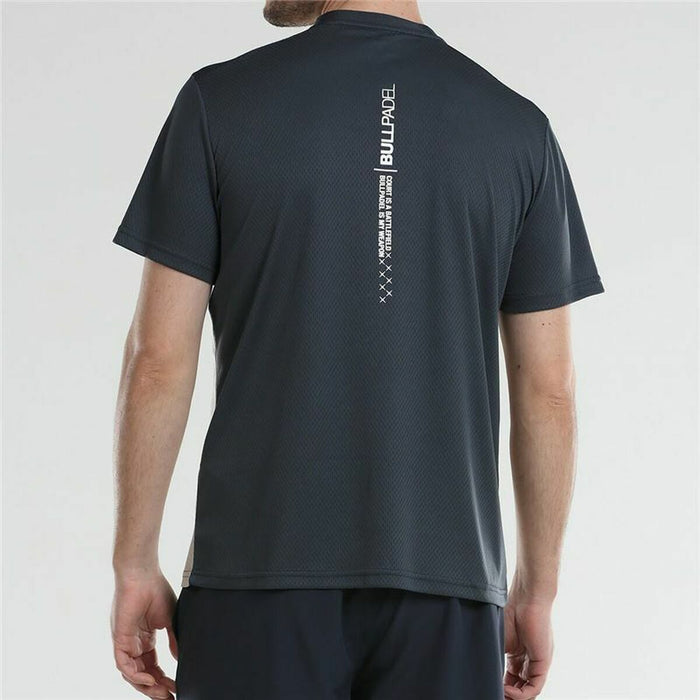 Tricou cu Mânecă Scurtă Bărbați Bullpadel Creswell Gri