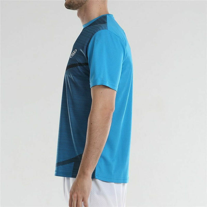 Tricou cu Mânecă Scurtă Bărbați Bullpadel Afile  Albastru