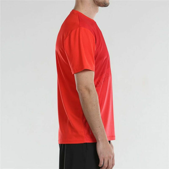 Tricou cu Mânecă Scurtă Bărbați Bullpadel Afile Roșu
