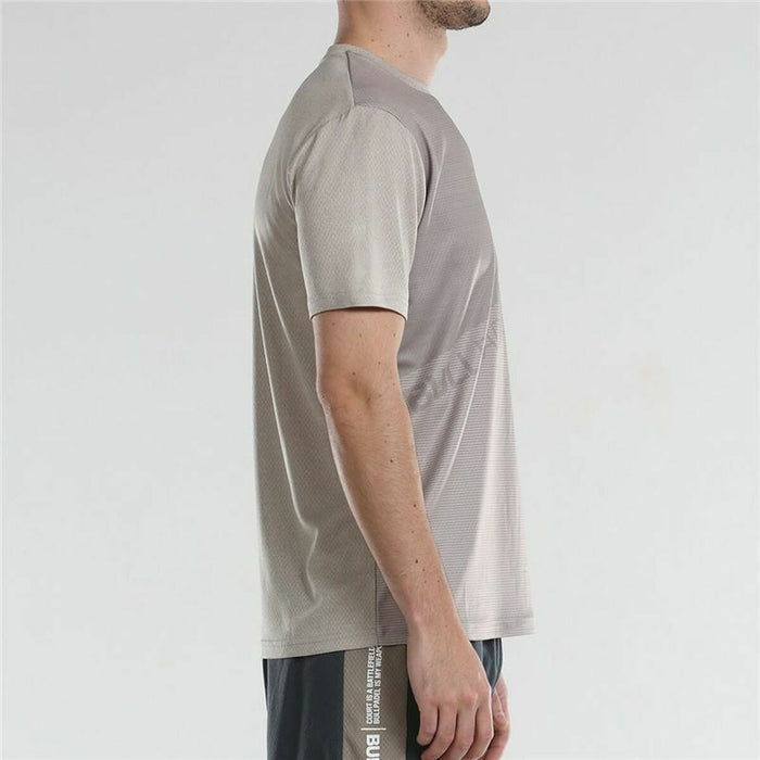 Tricou cu Mânecă Scurtă Bărbați Bullpadel Afile Gri