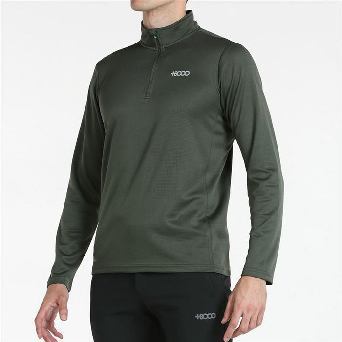 Tricou cu Mânecă Lungă Bărbați +8000 Erro Verde inchis