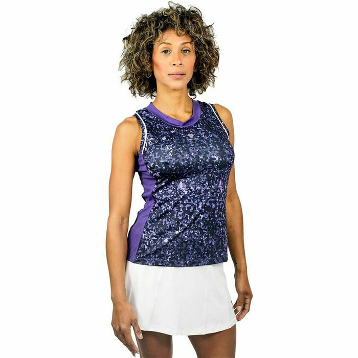 Tricou cu Bretele Damă Cartri Eshe Padel Violet