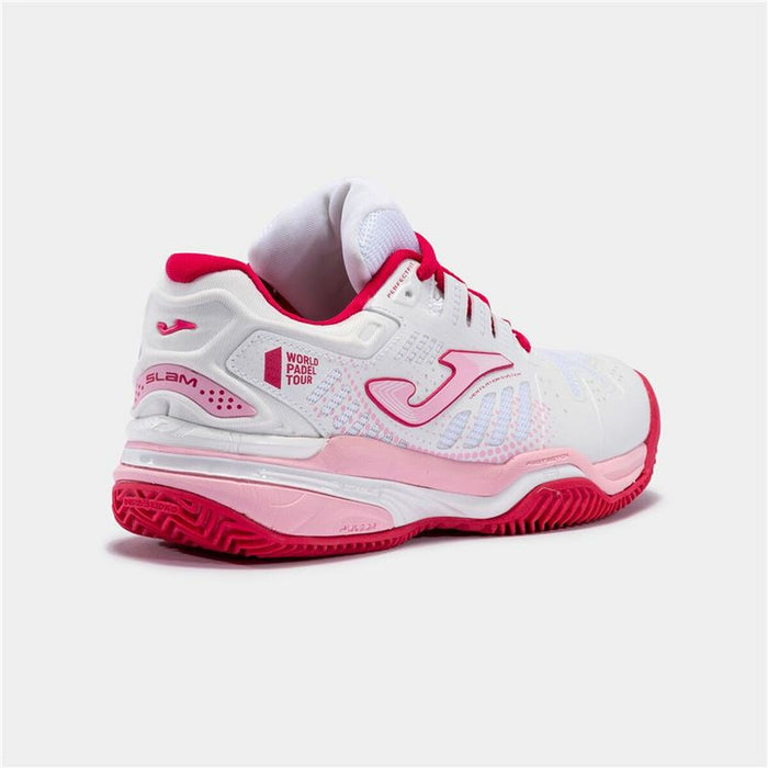 Încălțăminte de Padel pentru Copii Joma Sport Slam Alb Unisex