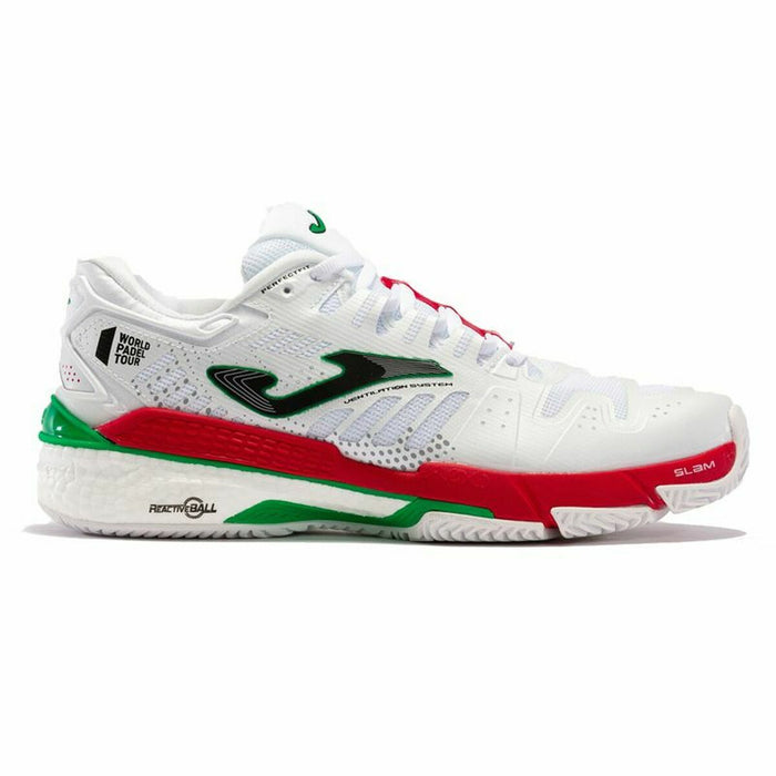 Încălțăminte de Fotbal Sală pentru Adulți Joma Sport Slam 22 Clay Alb