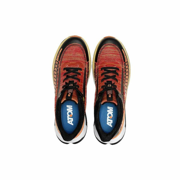Încălțăminte de Running pentru Adulți Atom AT130 Portocaliu Negru Bărbați