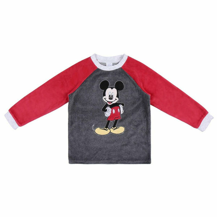 Pijama Infantil Mickey Mouse Gri