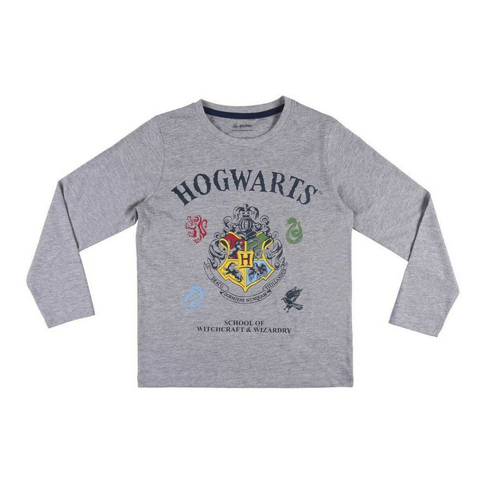 Pijama Infantil Harry Potter Gri