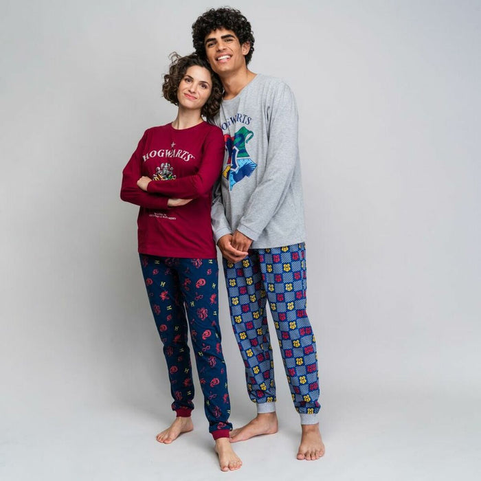Pijama Harry Potter Bărbați Gri (Adulți)