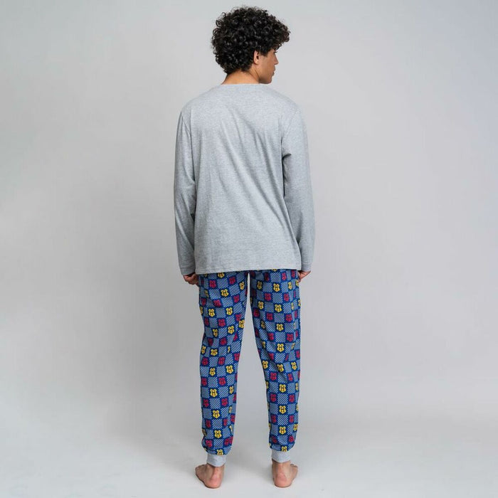 Pijama Harry Potter Bărbați Gri (Adulți)