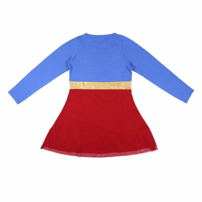 Rochie Superman Albastru Roșu