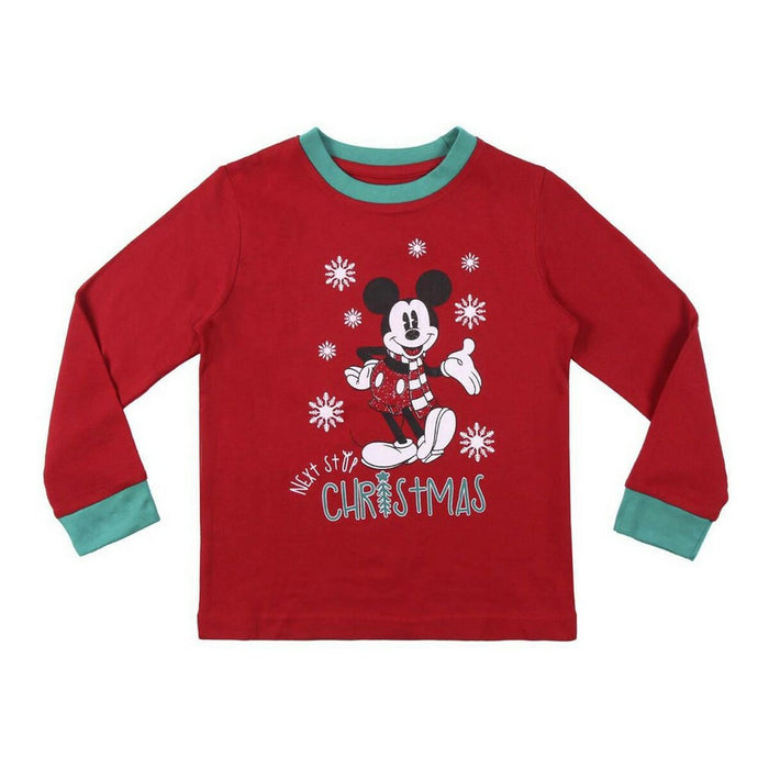 Pijama Infantil Mickey Mouse Roșu